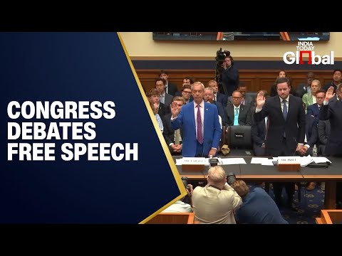 LIVE: U.S. House Hearing Examines Europe and Free Speech