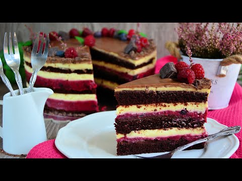 Bloody Berry torta – Čokoladna fantazija sa voćem i vanilom!