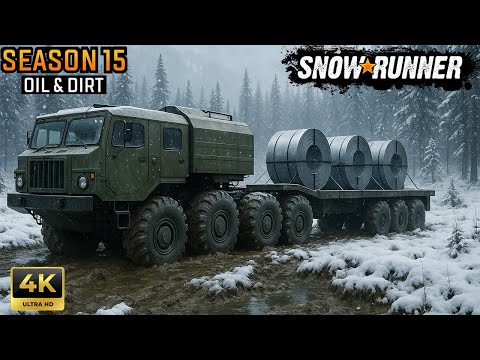 SnowRunner ❄️ | Quebec. Canada. Part #112. Harbor. The Woes of a Construction Worker. Derry Longhorn