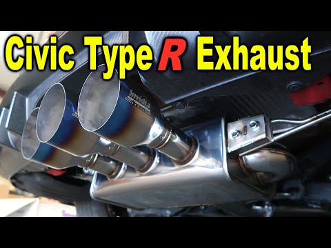 Civic Type R PRL , Invidia 3" Exhaust