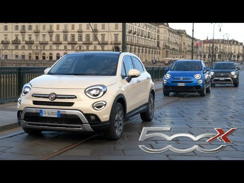2019 Fiat 500X Cross (Green), City Cross (White), Urban (Blue) | Media Drive Event