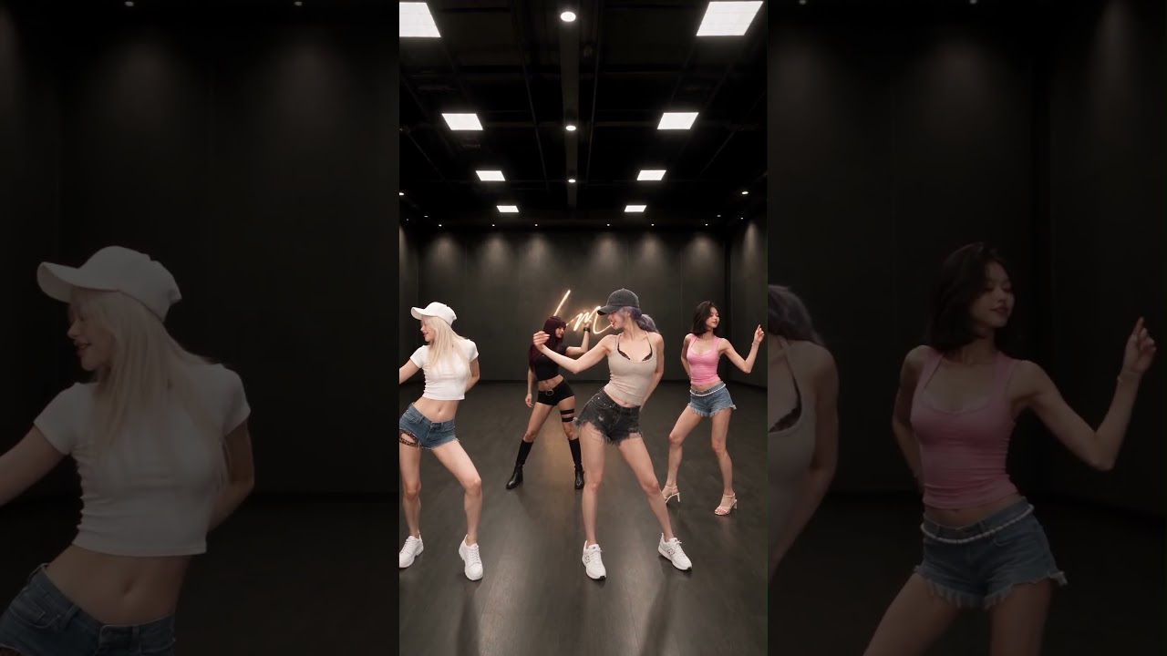 Eliss 엘리스 & Jaci 제이시 & Hanabi 하나비 & Flore 플로레 dancing* aespa