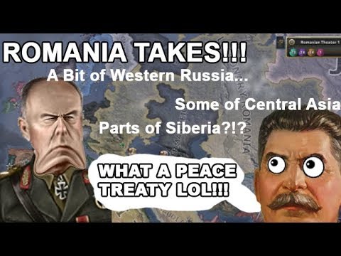 DISGUSTING!!! Romania TAKES USSR by 1941!?! (BORDER GORE) (PEACE TREATY GONE WRONG)