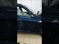 Полиуретановая плёнка на авто.Снятие пленки с переднего бампера на BMW