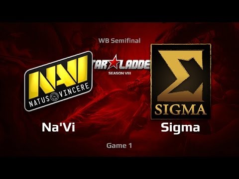 Na`Vi vs Sigma, SLTV S8 LAN Finals, WB Semifinal, Game 1