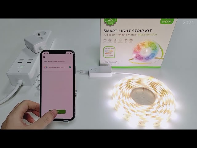 woox Led strip wifi led 5m rgb+2700-6500k