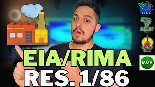 EIA/RIMA -  RESOLUÇÃO 1/86 -  IBAMA - ICMBIO - MMA 2023