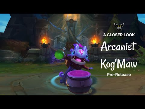 Arcanist Kog'Maw Epic Skin (Pre-Release)