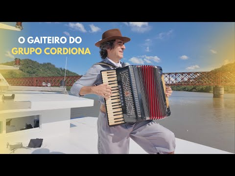 Gaiteiro do Grupo Cordeona grava música em homenagem a Marcelino Ramos - Mestre Waldemarzinho