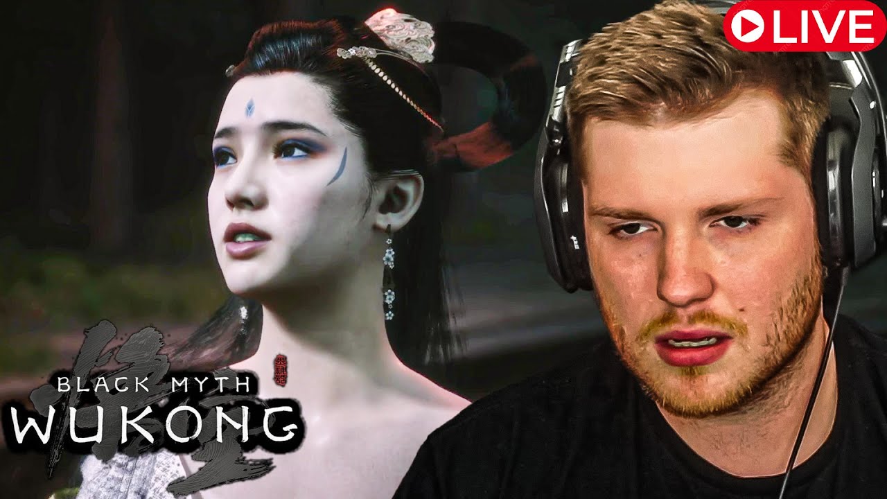 🔴LIVE - ROB TAKES ON BLACK MYTH WUKONG CHAPTER 4