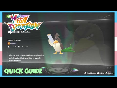 Where To Catch Galarian Farfetch'd In Pokemon Legends ZA *Mega Dimension* | Location Quick Guide