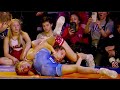 World Vs Europe U15 U17 Bella Manno Vs Lara Blazekovic 47kg Womens Girls Wrestling Friendly B Cam