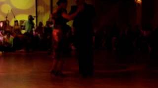 Esteban Moreno and Claudia Codega. Los mareados. Show at Tangon-2010