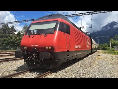 Führerstandsmitfahrt Interlaken Ost - Spiez SBB InterCity