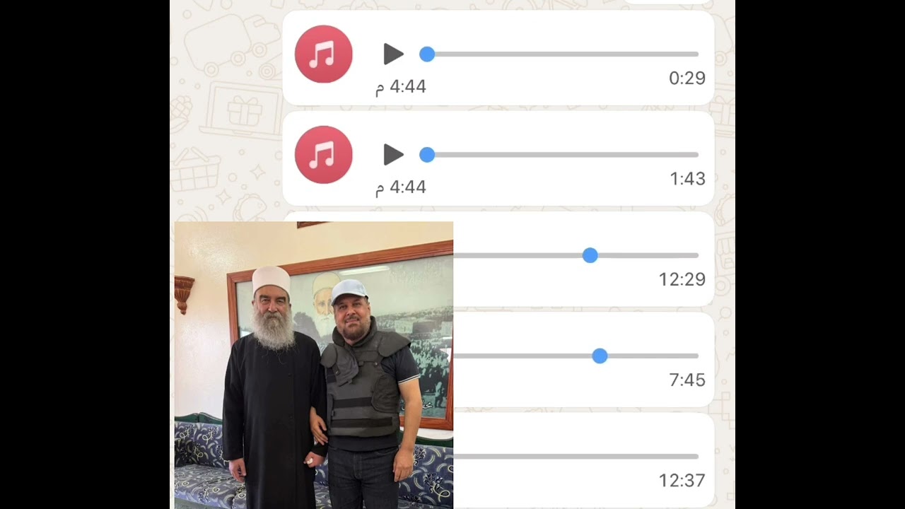 في تسريب جديد ماهر شرف الدين يتهم الهجري ابنه سلمان ومساعده رامي شتي بسرقة ال