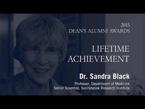 2015 Dean's Alumni Awards - Sandra Black, Lifetime Achievement Award