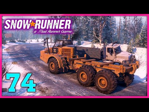 SnowRunner Gameplay Part 74 | Alaska / White Valley