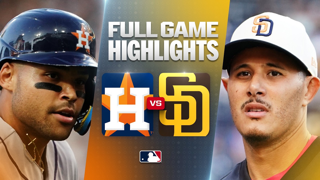 ASTROS vs. PADRES: Official Full Game Highlights (August 7) | 2026 MLB Season
