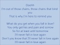 Glee - I'll never fall in love again - Lyrics 