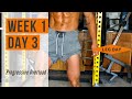 WEEK 1 DAY 3 | LEG DAY | PROGRESSIVE OVERLOAD TRAINING