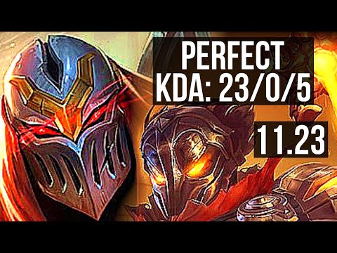 ZED vs VIKTOR (MID) | 23/0/5, Legendary, 1.4M mastery | NA Diamond | 11.23