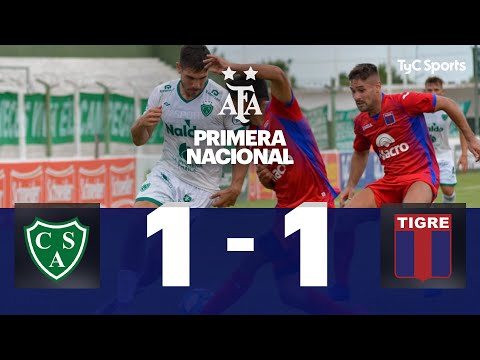 Sarmiento 1-1 Tigre | Primera Nacional
