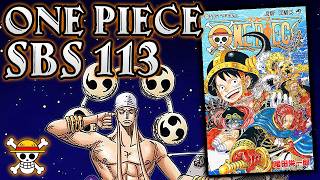 ODA *CONFIRMED* THIS POPULAR THEORY & REVEALED A NEW DEVIL FRUIT! | One Piece SBS 113 Breakdown