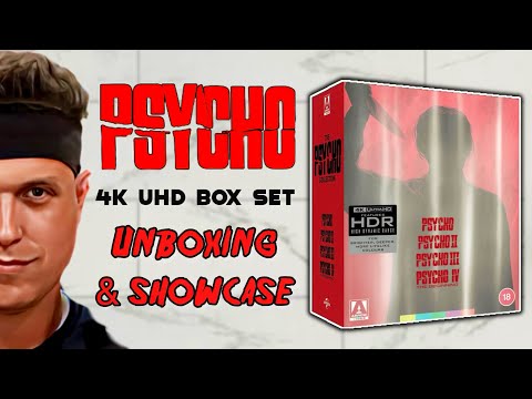 PSYCHO 4K UHD Limited Collection Unboxing & Showcase | Arrow Video