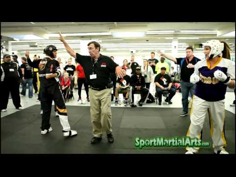 Claire Cocozza v Marissa Mayer - Women's Sparring Semi-finals - 2012 New England Open
