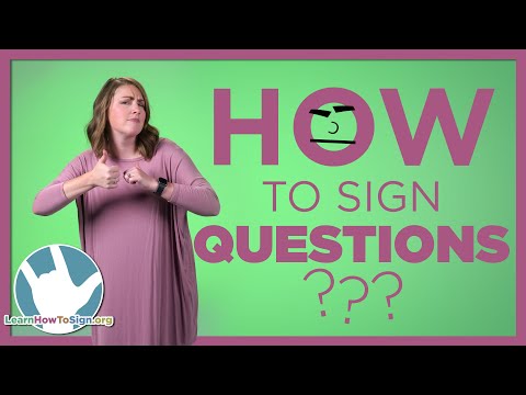 Tutorial zu ASL-Fragen