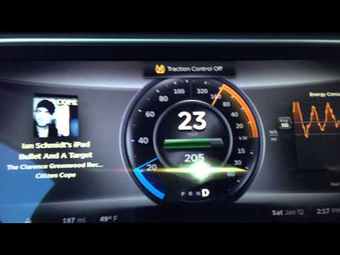 2012 Tesla Model S 0-60mph
