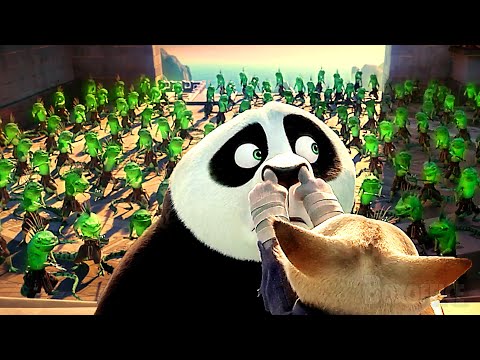 Po sveglia un esercito con una PUZZETTA ???? | Kung Fu Panda 4 | Clip in Italiano