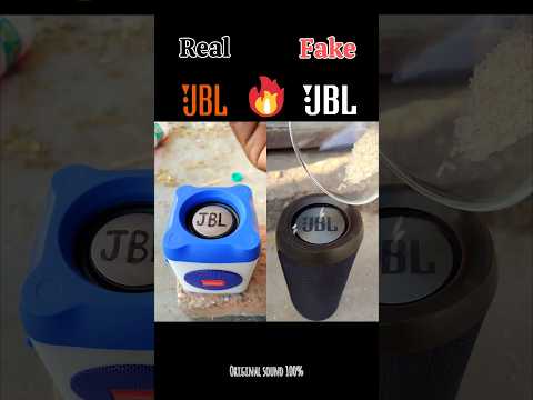 Real 🔥 Fake JBL Bassboosted Rice Test