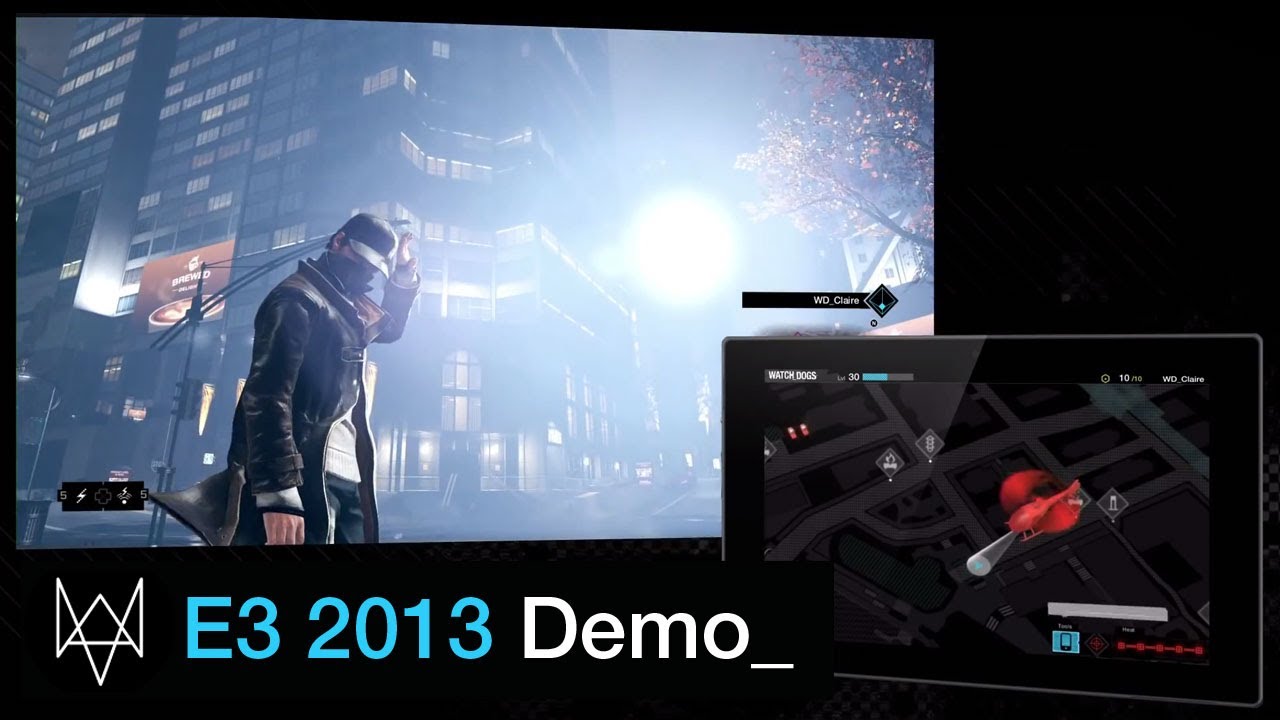 Watch_Dogs - E3 Walkthrough Demo - YouTube