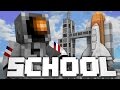 Minecraft School | SPACESHIP DESTROYS ...