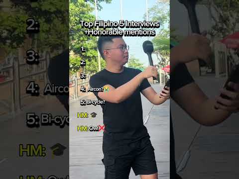 Top 5 Filipino interviews😭🇵🇭🤣 #memes #pinoy #filipino #funny #viralvideo #shorts