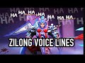 Revamped Zilong Changbanpo Commander Voice Lines