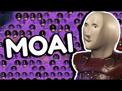 Can I Win A Culture Victory On DEITY By Only Building BIG LARGE STONE HEADS? - Civ 6 Persia Pt. 2