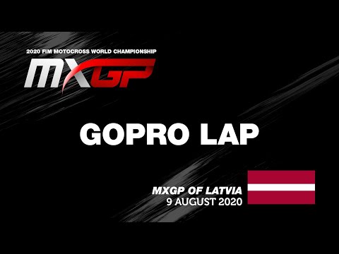 GoPro Lap with JAGO GEERTS - MXGP of Latvia 2020 #Motocross