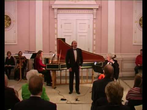 Oliver May singing "Amarilli, mia bella"