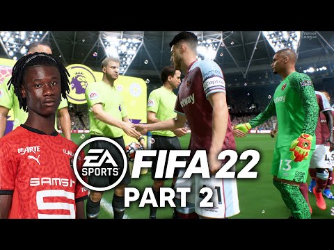 FIFA 22 West Ham CAREER MODE Part 2 - YOUNG TALENT (PS5 4K 60fps)