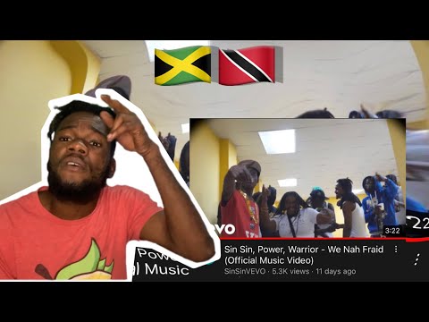 Jamaican Reacts To Sin Sin, Power, Warrior - We Nah Fraid (Official Music Video)