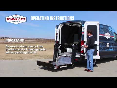 Tommy Gate - Commercial Van Liftgate - V2 Series Operation