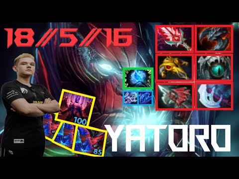 Yatoro Terrorblade Carry Dota 2 Full Gameplay Patch 7.31b