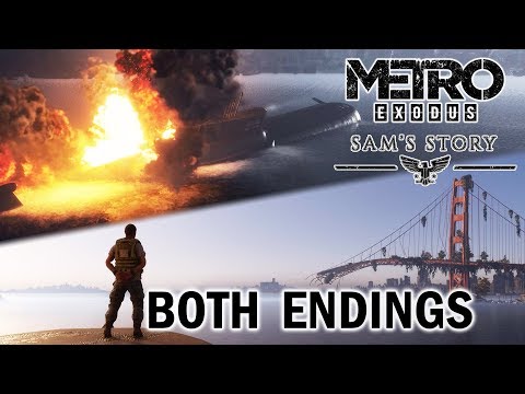BOTH ENDINGS – METRO EXODUS SAM’S STORY DLC Stealth Hardcore Gameplay