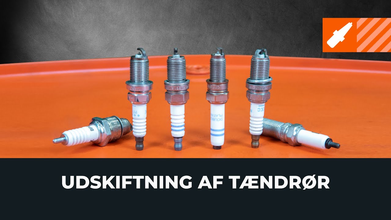Hvordan udskiftes tændrør på en bil