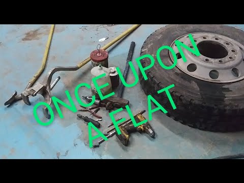 Semi Tire Patch Plug How To