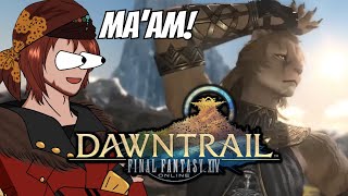 Krimson KB Reacts - LOVELY LION LADIES - Female Hrothgar - FFXIV Dawntrail - Fanfest 2024 Tokyo