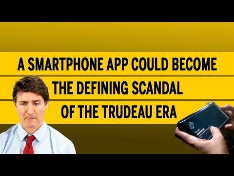 A smartphone app could become the defining scandal of the Trudeau era