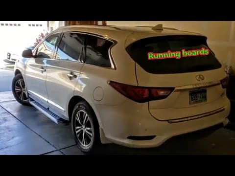 Running boards install on Infiniti QX60 - DIY